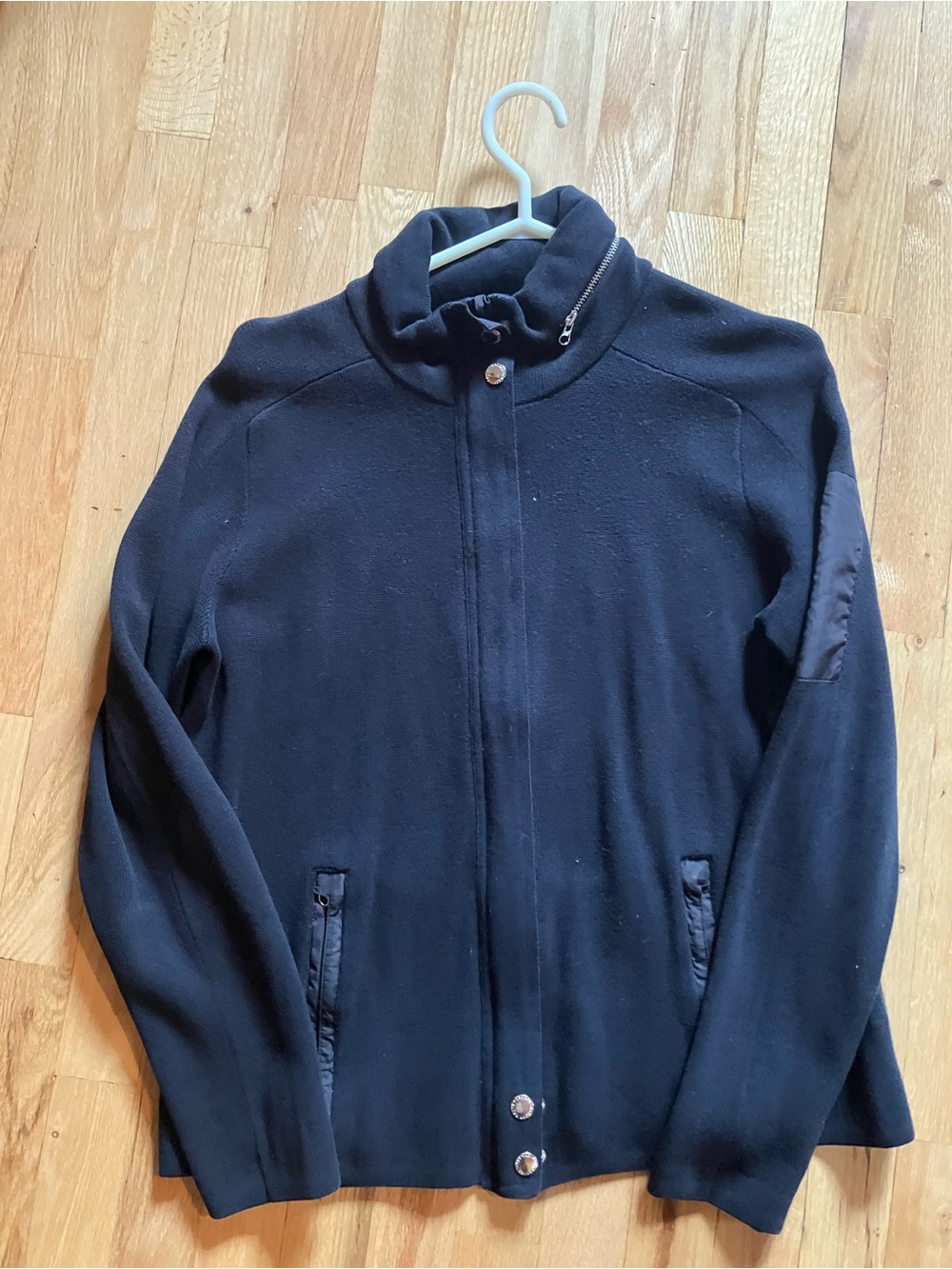 Ralph Lauren Navy Women's Zip Sweater Cardigan